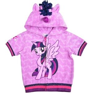 Hasbro Pink and Blue My Little Pony Hoodie
